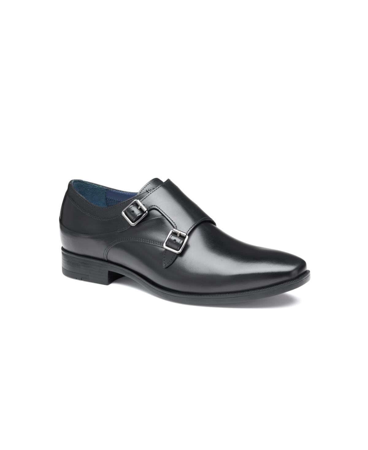 Johnston  Murphy Mens Gibbons Double Buckle Monk Strap Dress Shoes feature Product Image