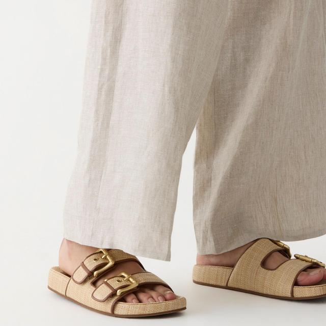 Marlow sandals in raffia Product Image