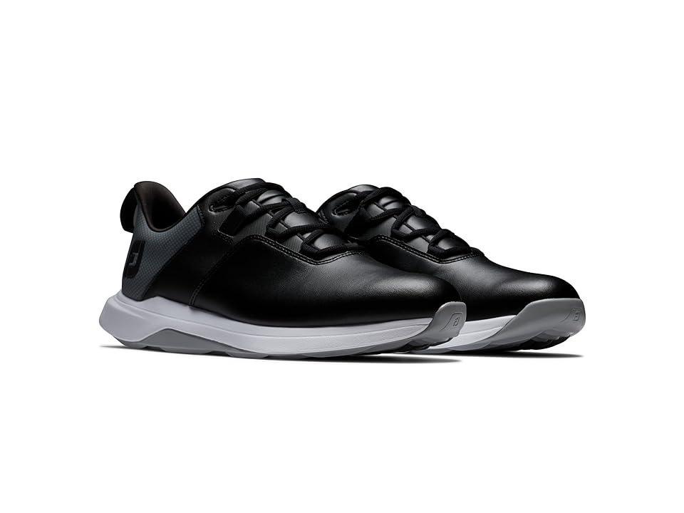 FootJoy ProLite Golf Shoes Grey/White) Men's Shoes Product Image