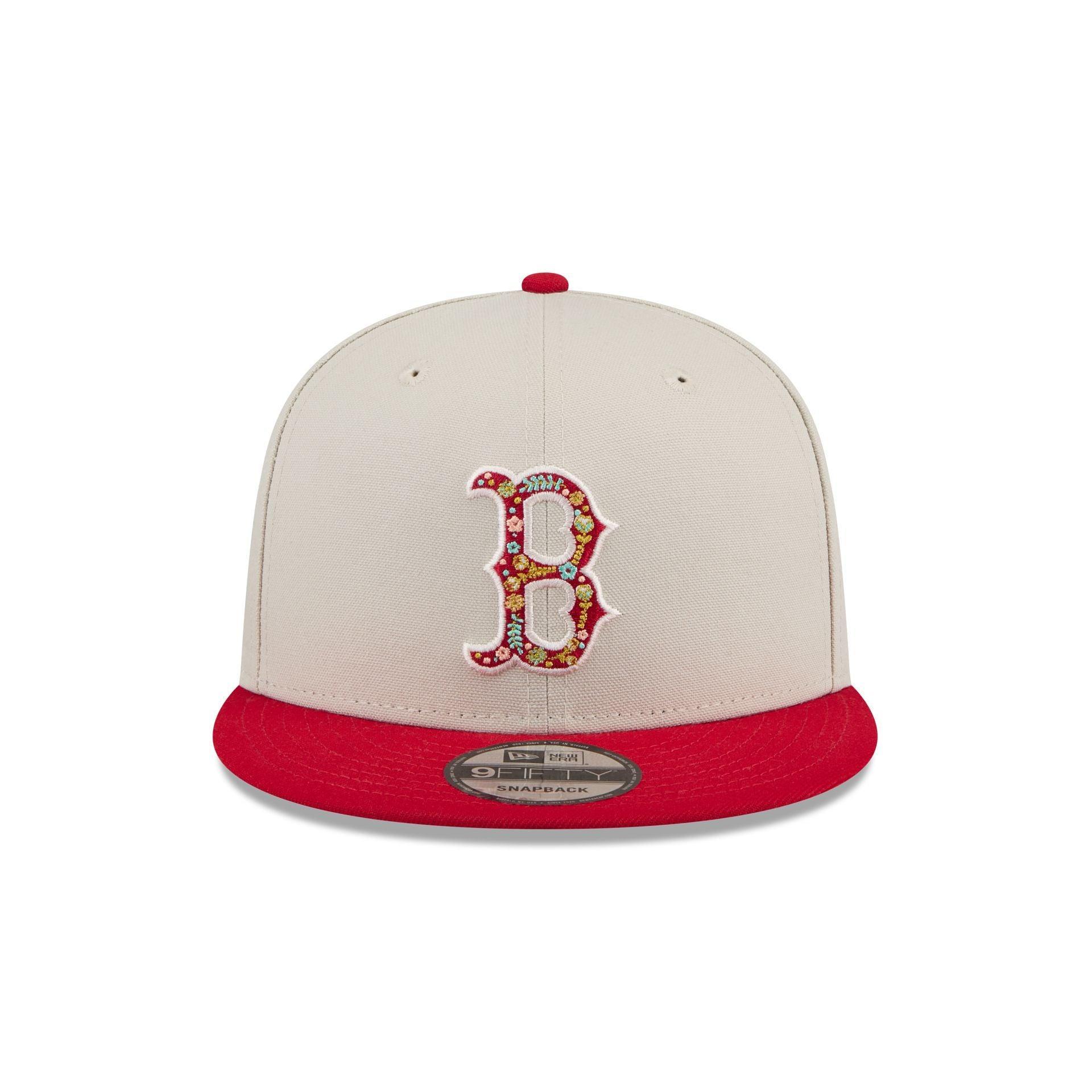 Boston Red Sox Floral Fill 9FIFTY Snapback Hat Male Product Image