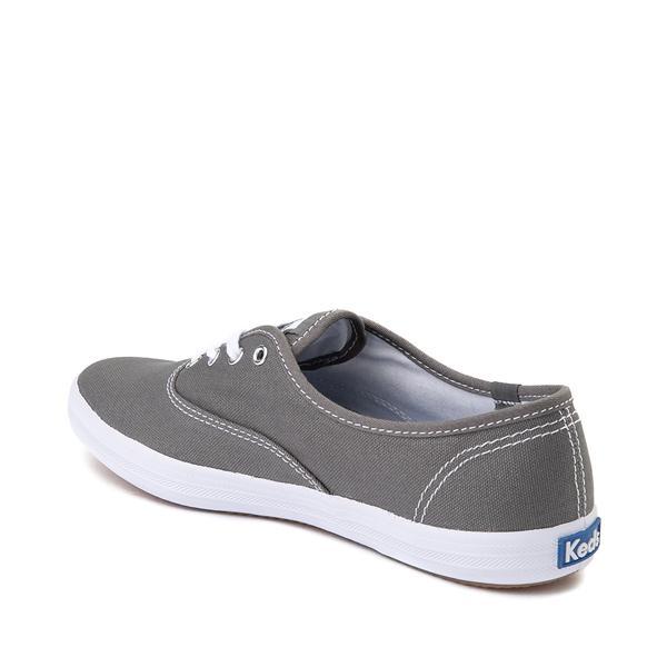 Keds Champion Canvas Lace-Up (Graphite) Women's Lace up casual Shoes Product Image