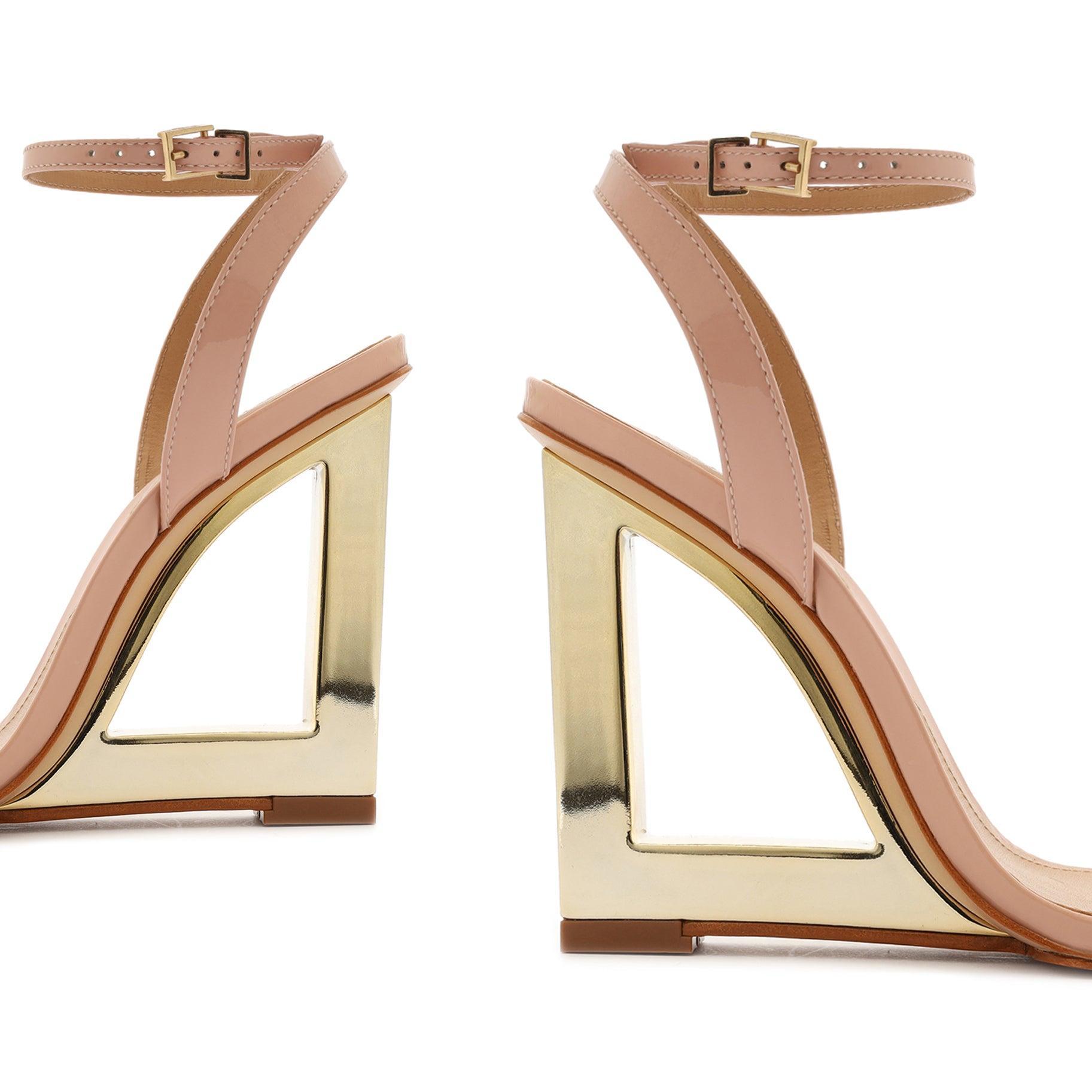 Filipa Sandal - 9.5 Rose Patent Leather Product Image