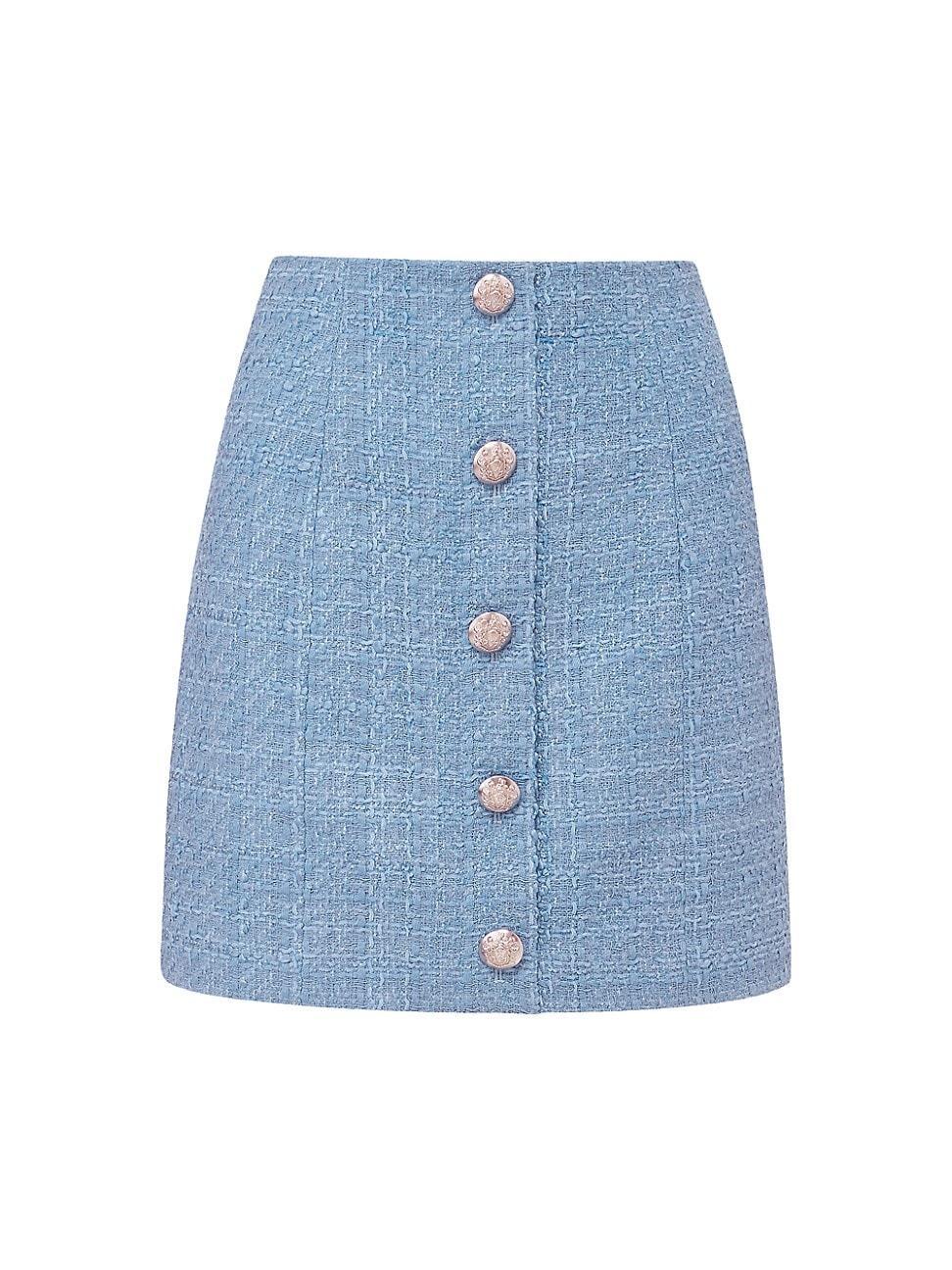 Womens Rubra Tweed Miniskirt Product Image