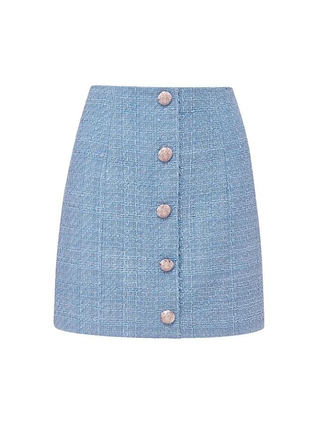 Womens Rubra Tweed Miniskirt Product Image