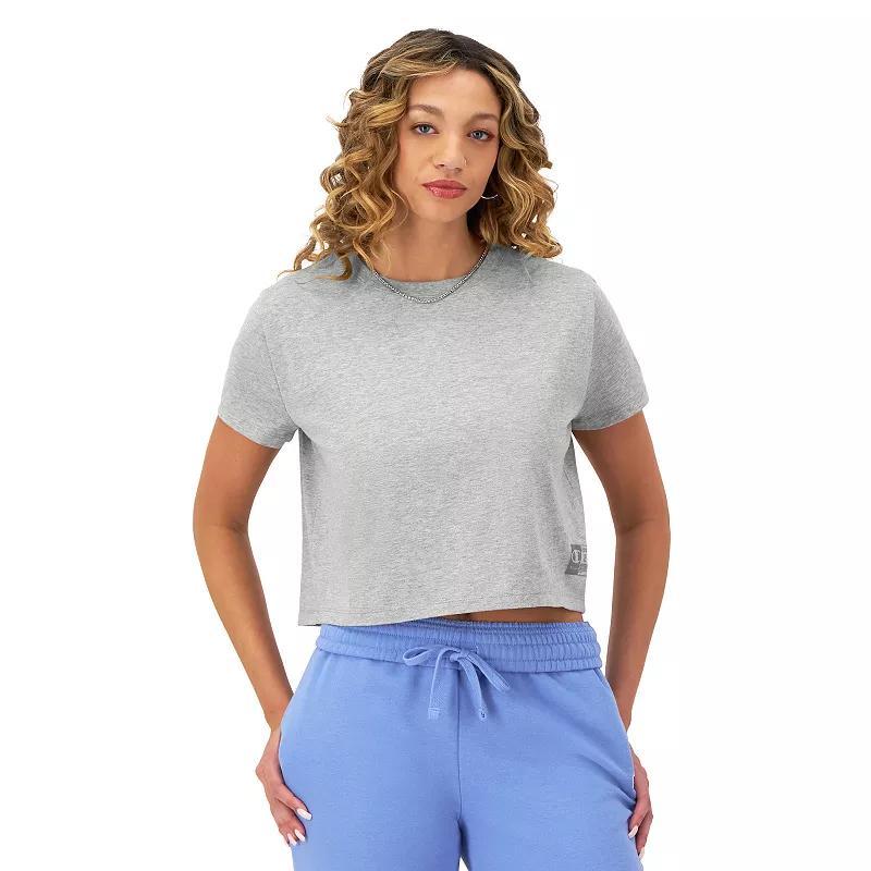 Champion Womens Tailgate Cropped Loose-Fit T-Shirt Product Image