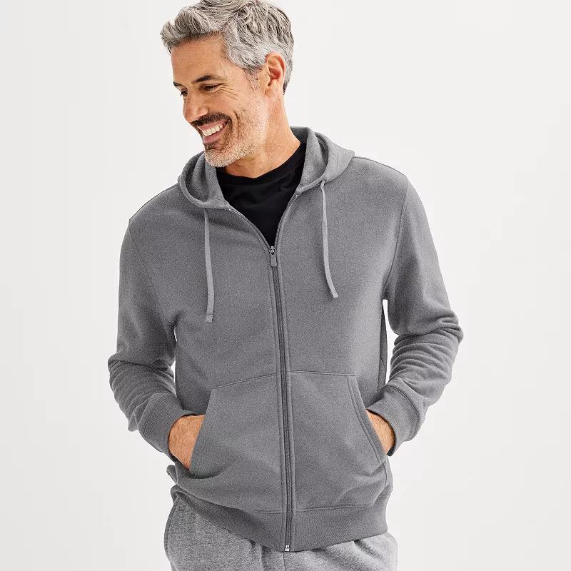 Mens Tek Gear Ultra Soft Fleece Zip Front Hoodie Product Image