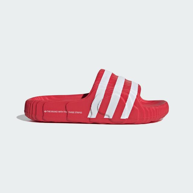 adidas Adilette 22 Slides Preloved Green 13 Mens Product Image