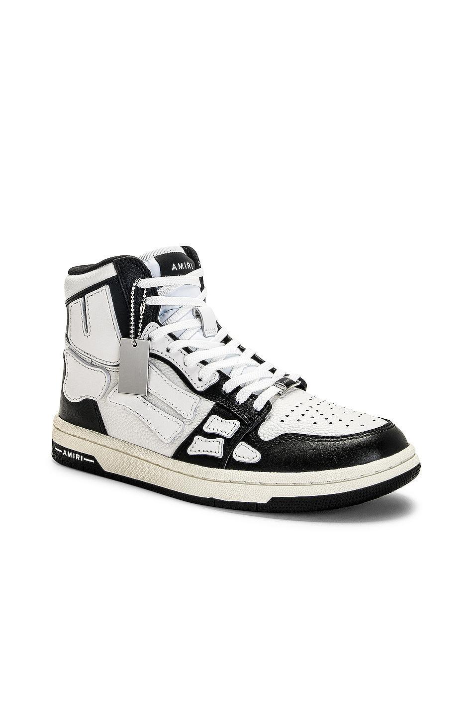 Amiri Skel Top Hi Sneaker in White Product Image