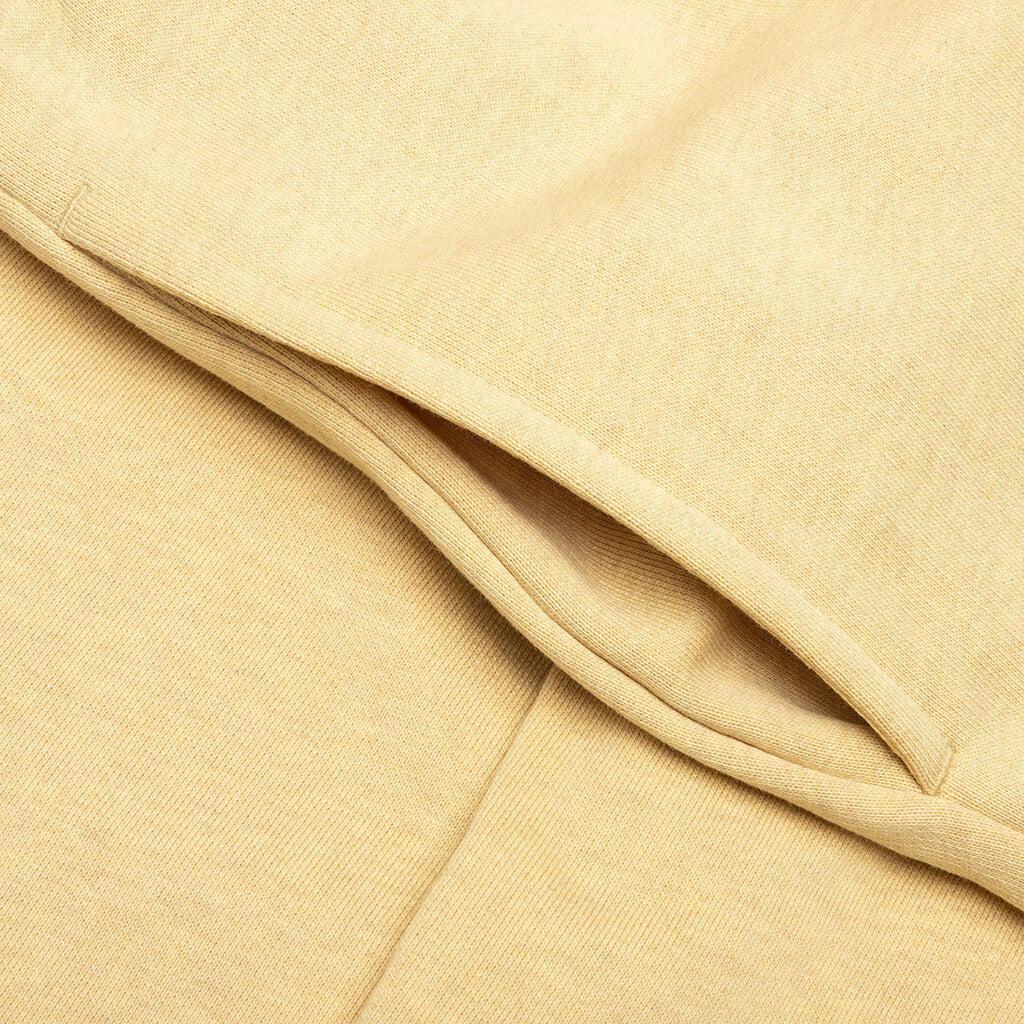 Fleece Sweatpants - Pale Yellow/Melange Male Product Image