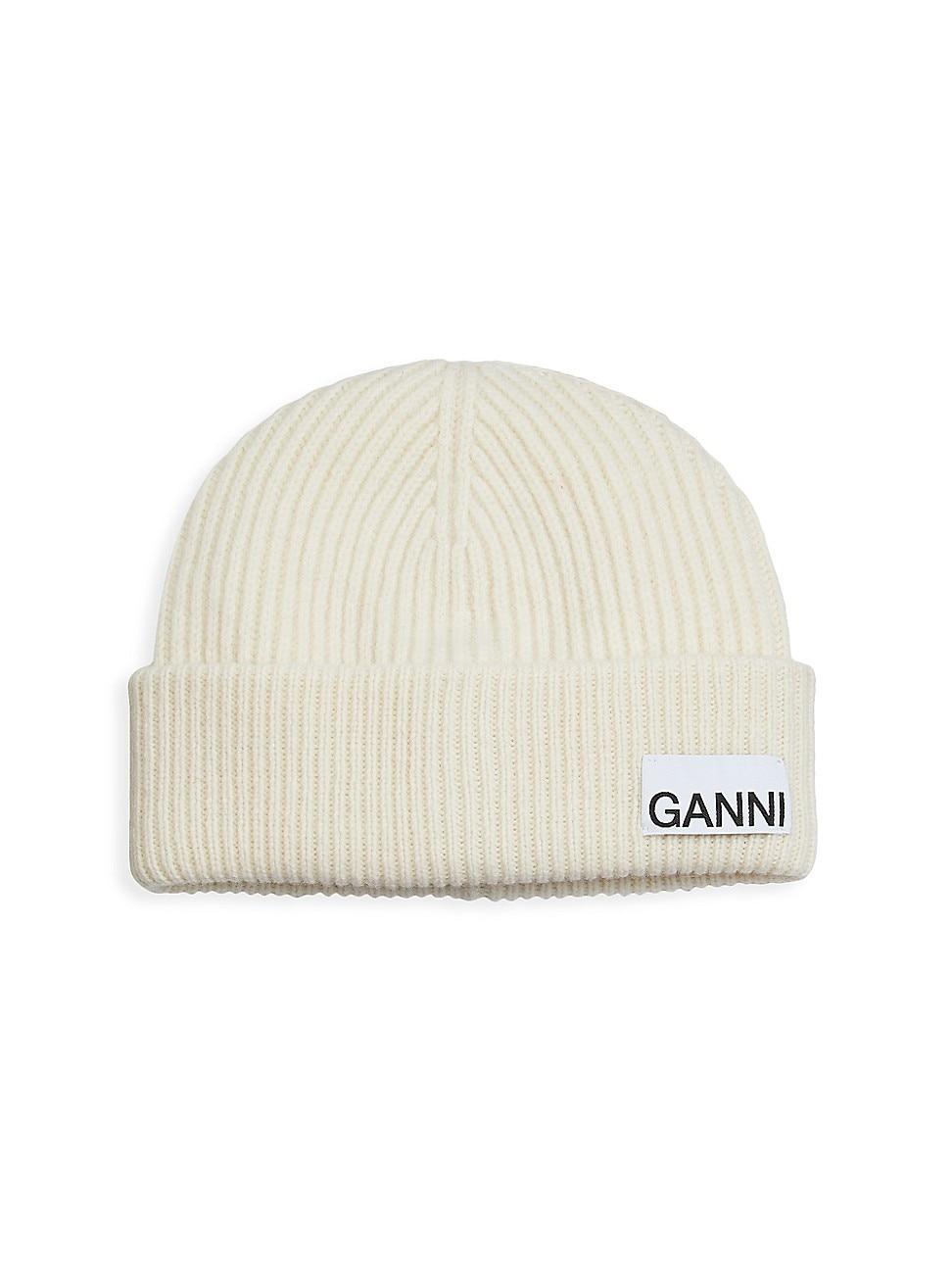 Womens Wool Blend Logo Beanie product image