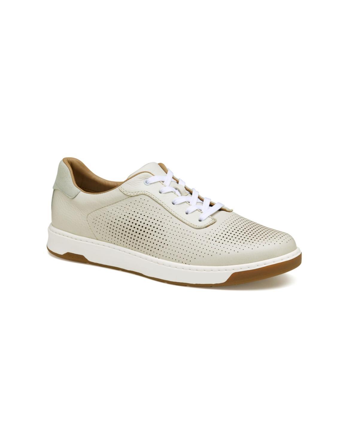 Johnston  Murphy Mens Daxton U-Throat Perforated Leather Sneakers Product Image