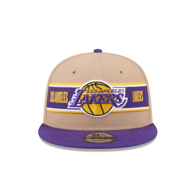 Los Angeles Lakers 2024 Draft 9FIFTY Snapback Hat Male Product Image