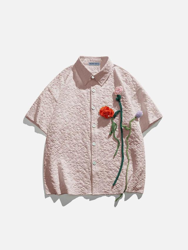 Floral Bloom Short Sleeve Shirt Product Image