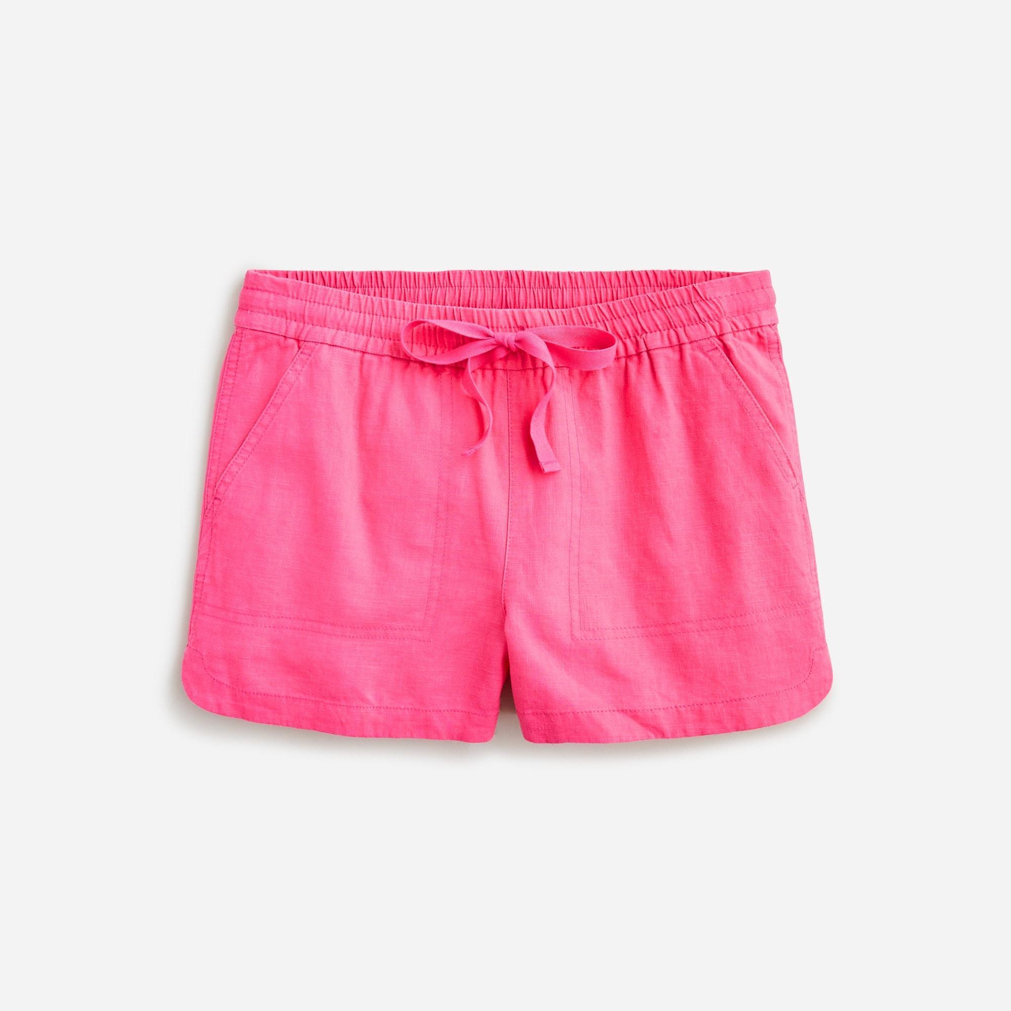 New seaside short in linen blend Product Image