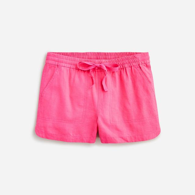 New seaside short in linen blend Product Image