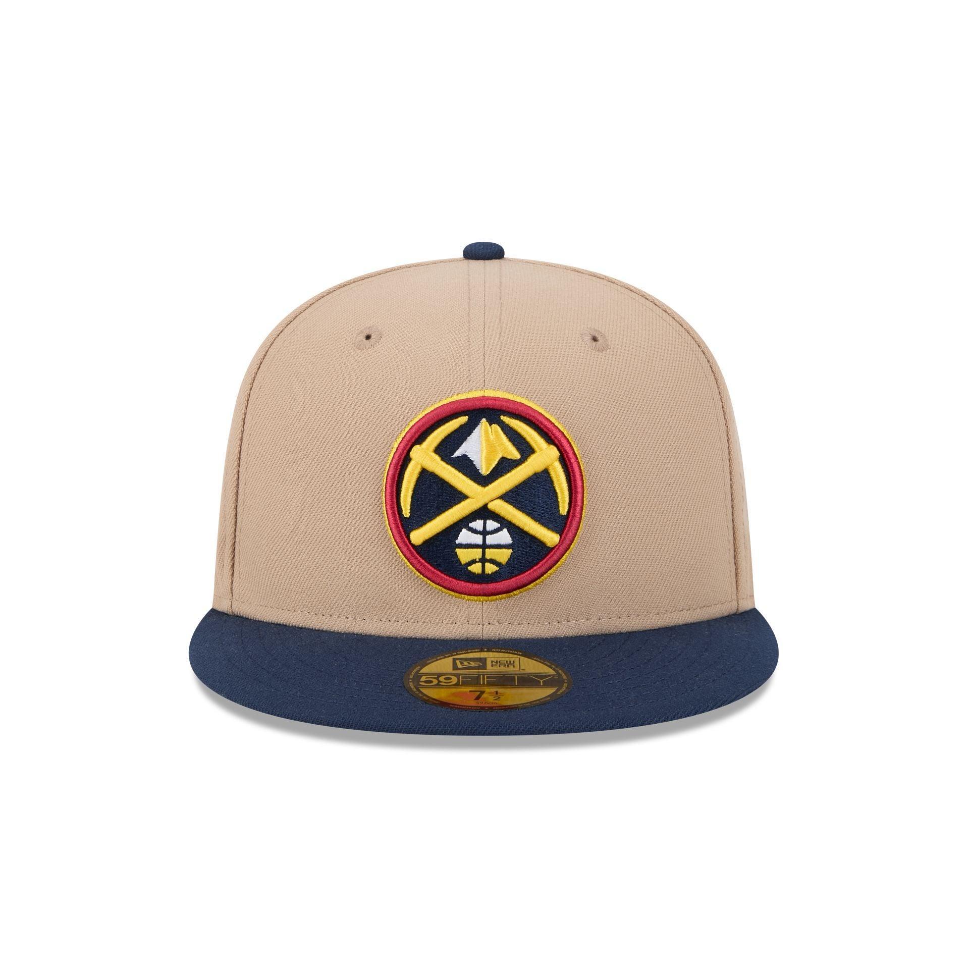 Denver Nuggets Camel 59FIFTY Fitted Hat Male Product Image