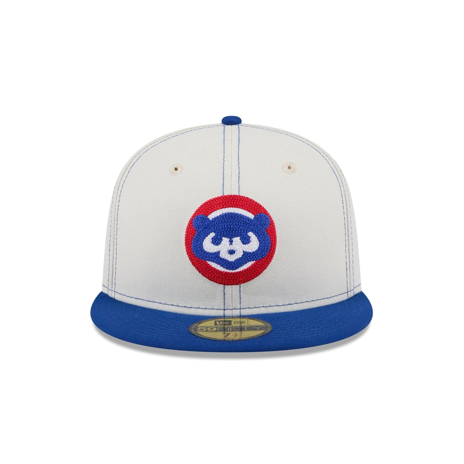 Chicago Cubs Sandy Linen 59FIFTY Fitted Hat Male Product Image