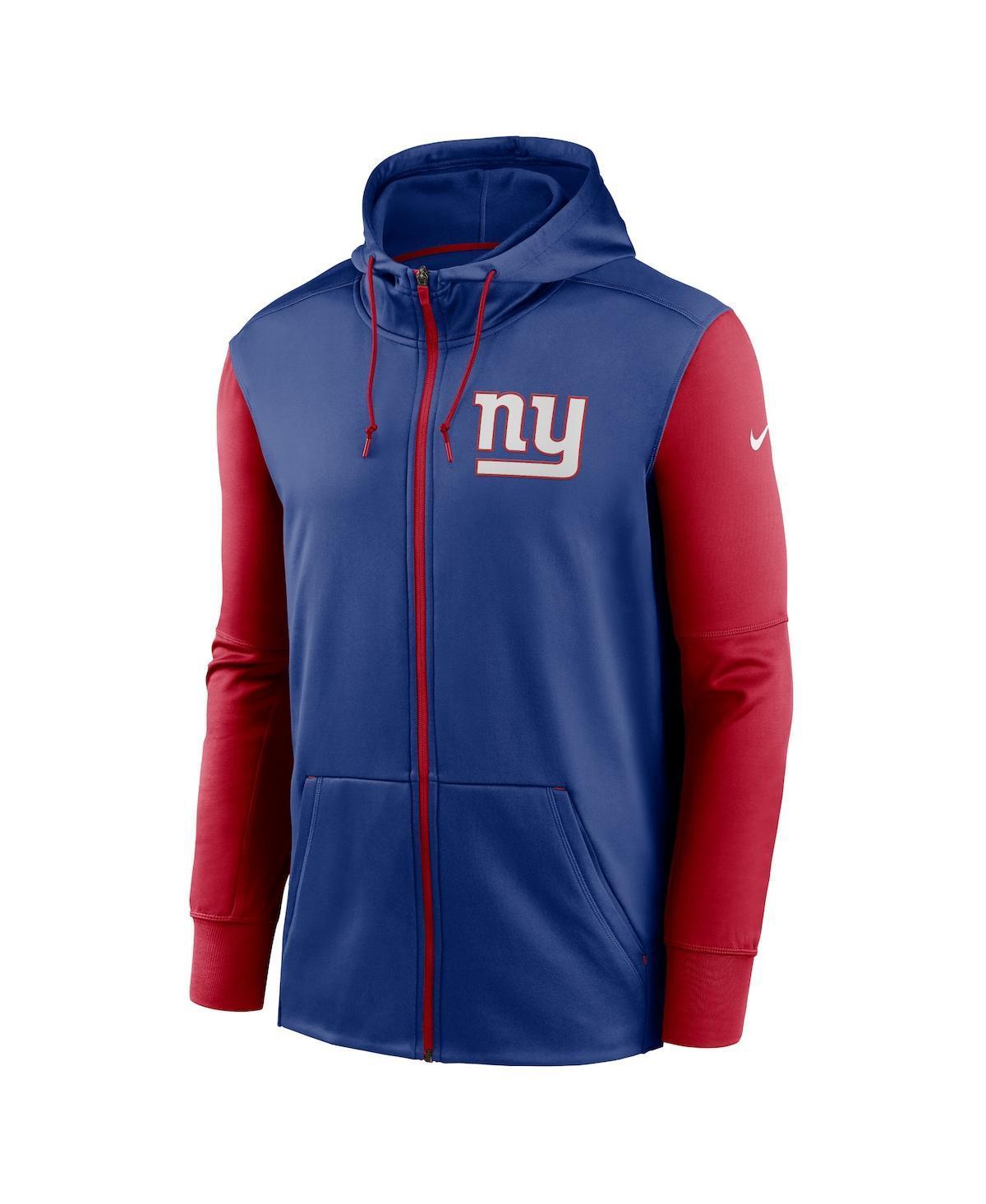 NIKE Men's  Royal New York Giants Performance Full-zip Hoodie Product Image