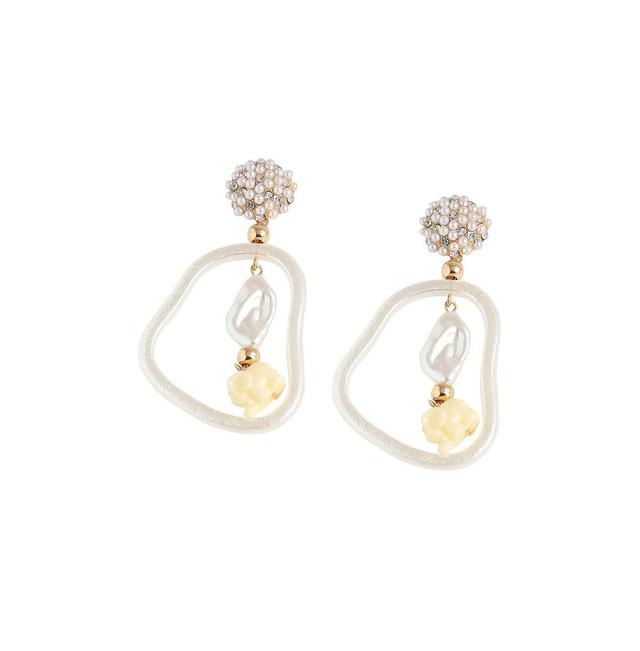 Sohi Womens Abstract Drop Earrings Product Image