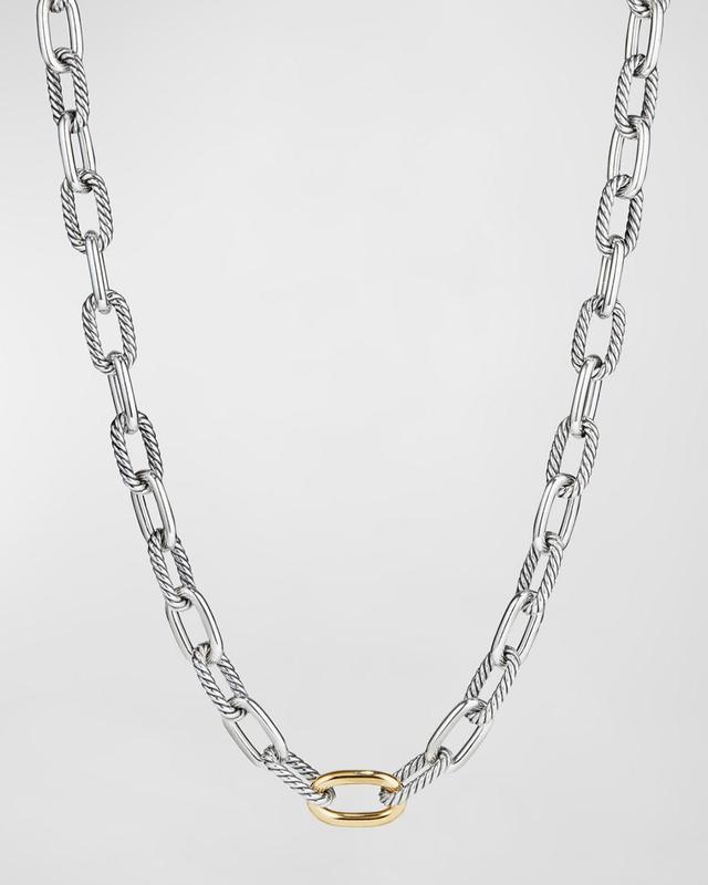 Womens DY Madison Chain Necklace with 18K Yellow Gold Product Image