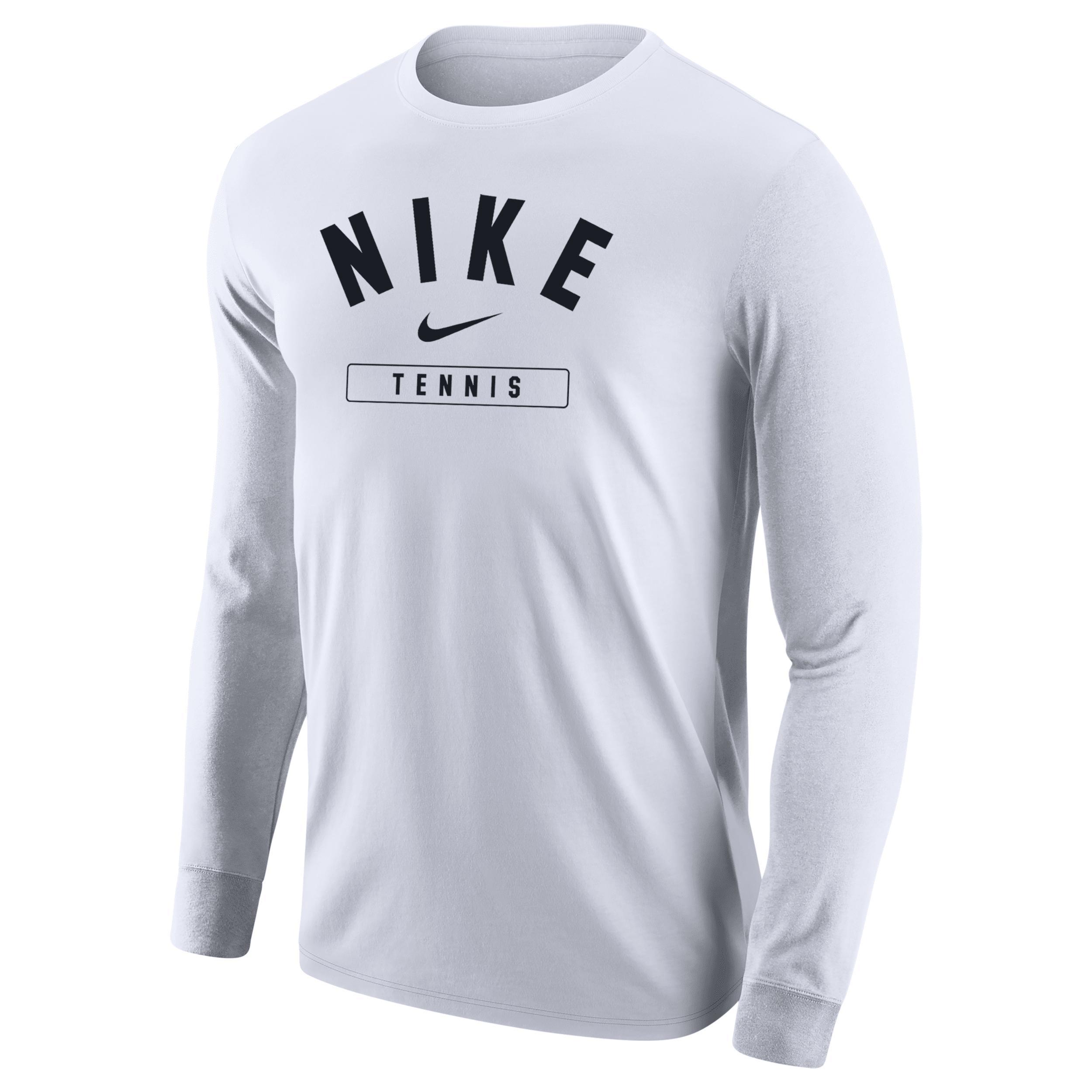 Nike Men's Tennis Long-Sleeve T-Shirt Product Image