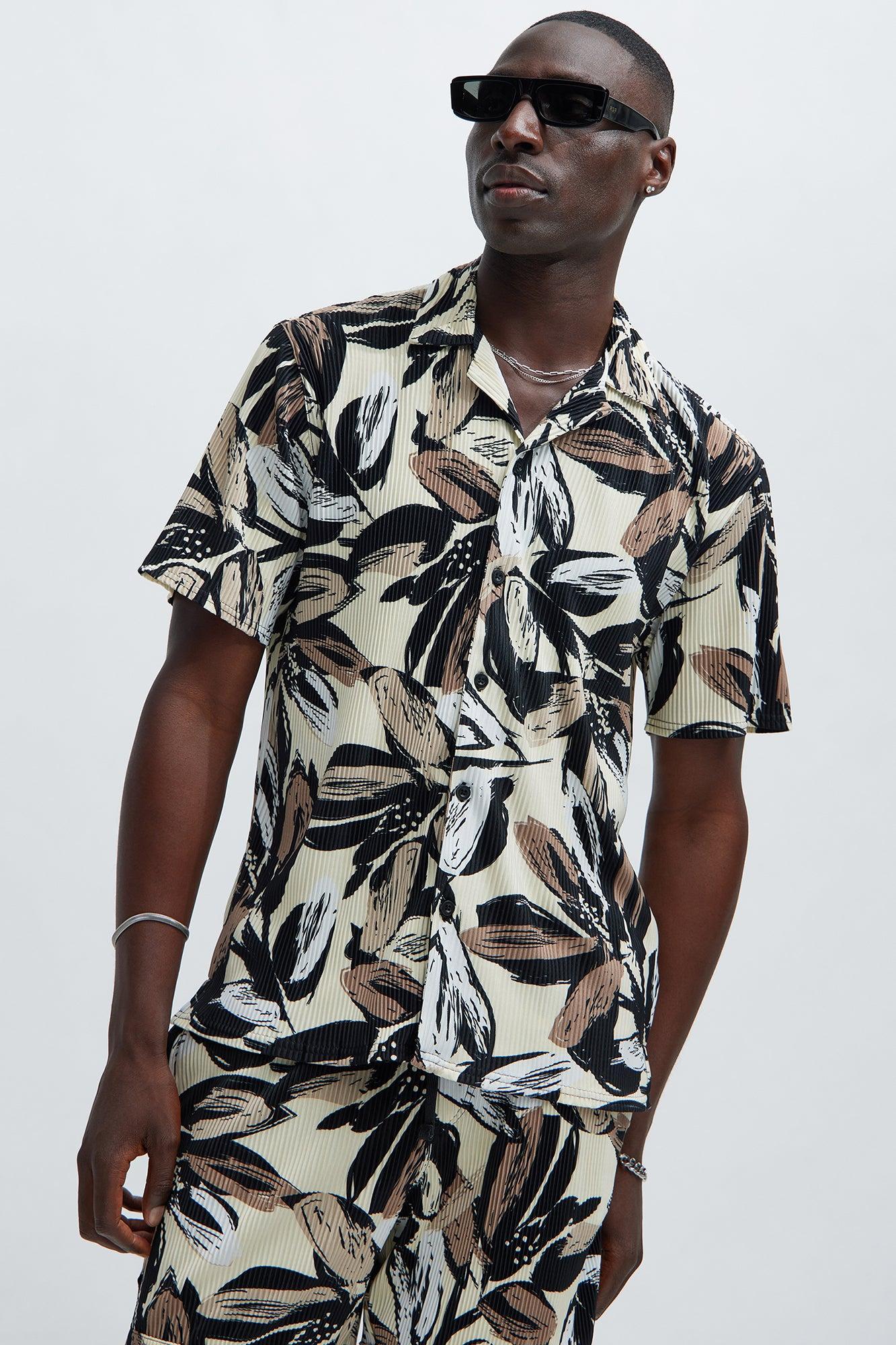 Harbor Leaf Shirt - Natural/Combo Product Image