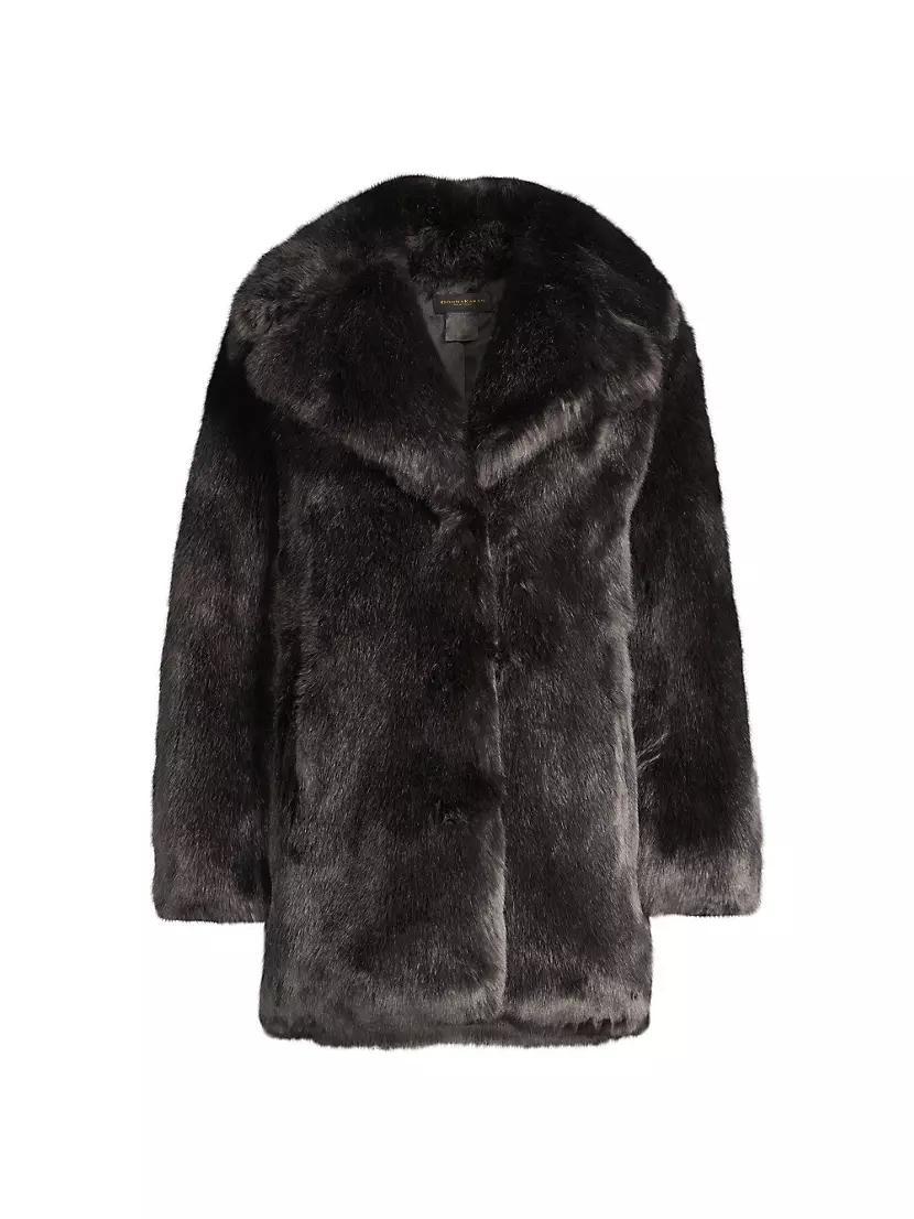 Vintage Glam Faux-Fur Coat Product Image