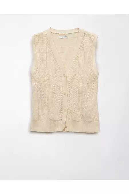 AE Button-Up Sweater Vest Women's product image