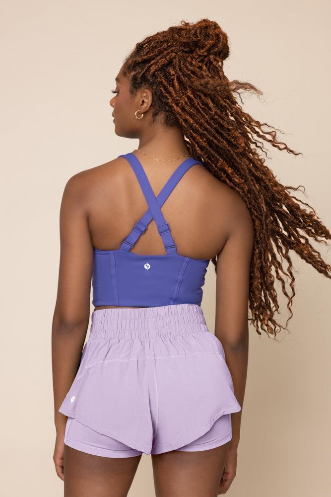 Daphne Corset Crop Top - Iris product image