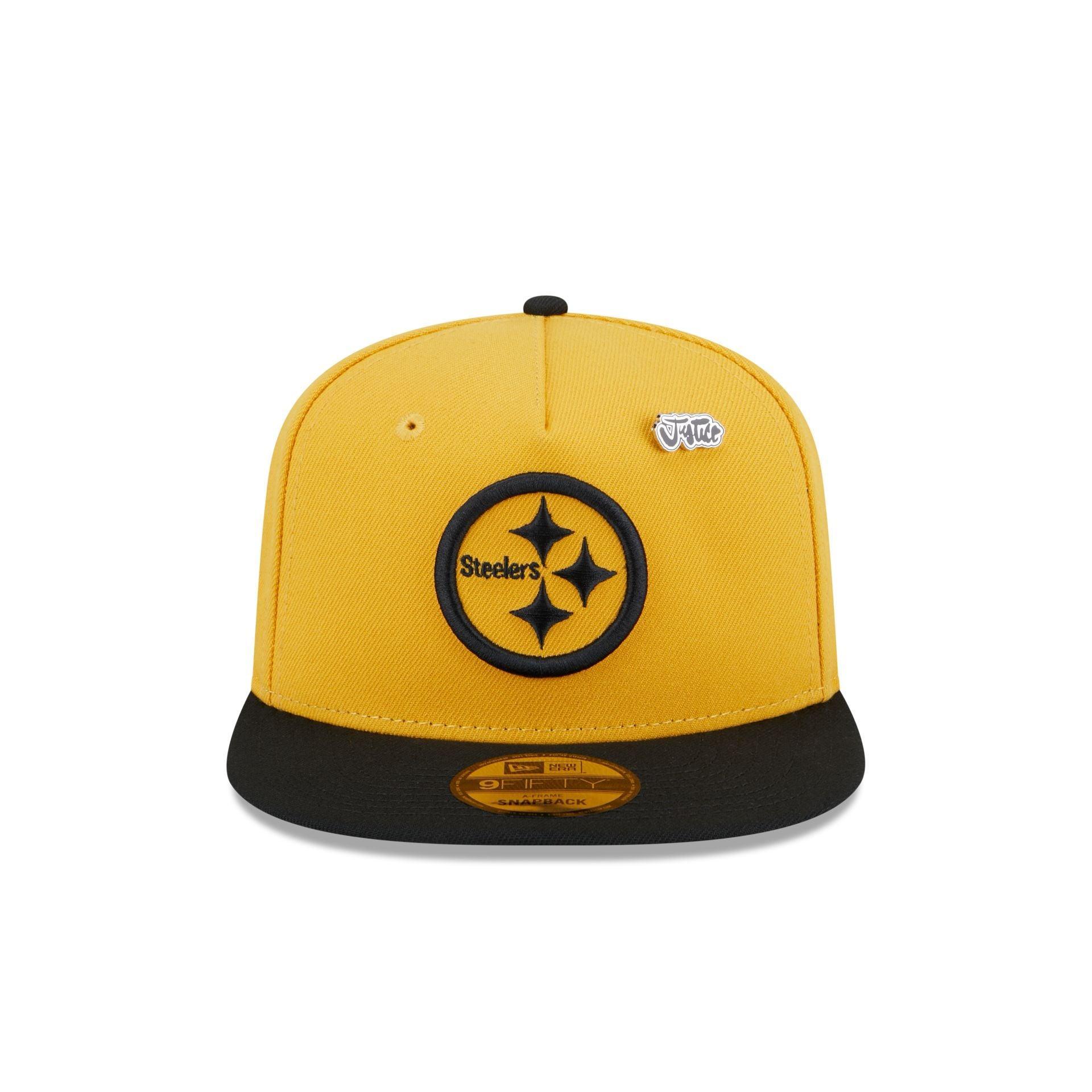 Pittsburgh Steelers 2024 Inspire Change 9FIFTY A-Frame Snapback Hat Male Product Image