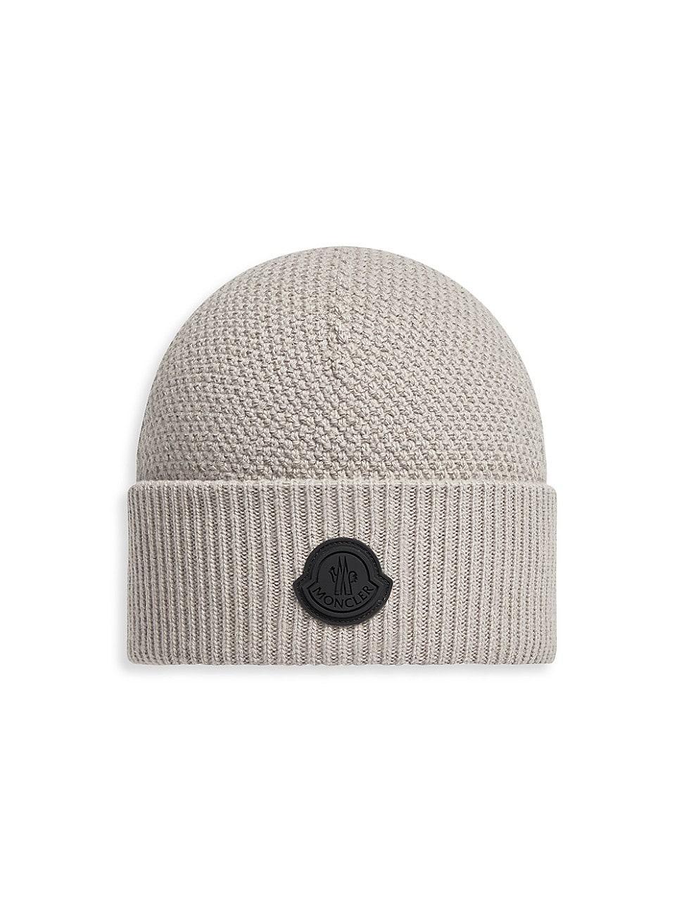 Mens Logo Patch Beanie Hat product image