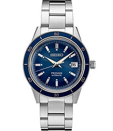 Seiko Mens Automatic Presage Stainless Steel Bracelet Watch 41mm Product Image