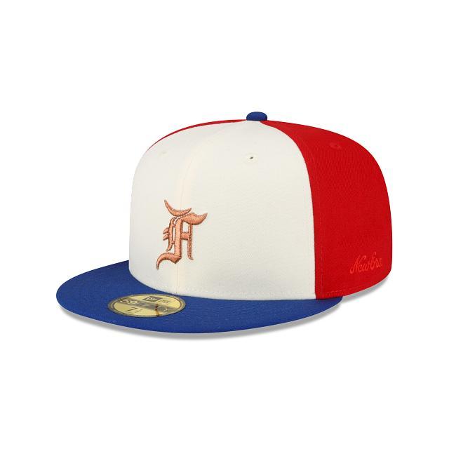 Fear of God Essentials Classic Collection Montreal Expos 59FIFTY Fitted Hat Male Product Image