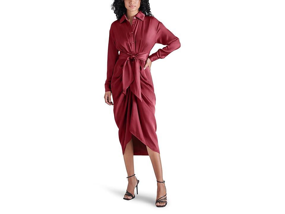 Steve Madden Sula Dress (Windsor Wine) Women's Clothing Product Image