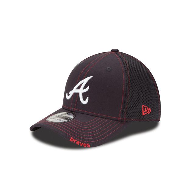 Atlanta Braves NEO 39THIRTY Stretch Fit Hat Male Product Image