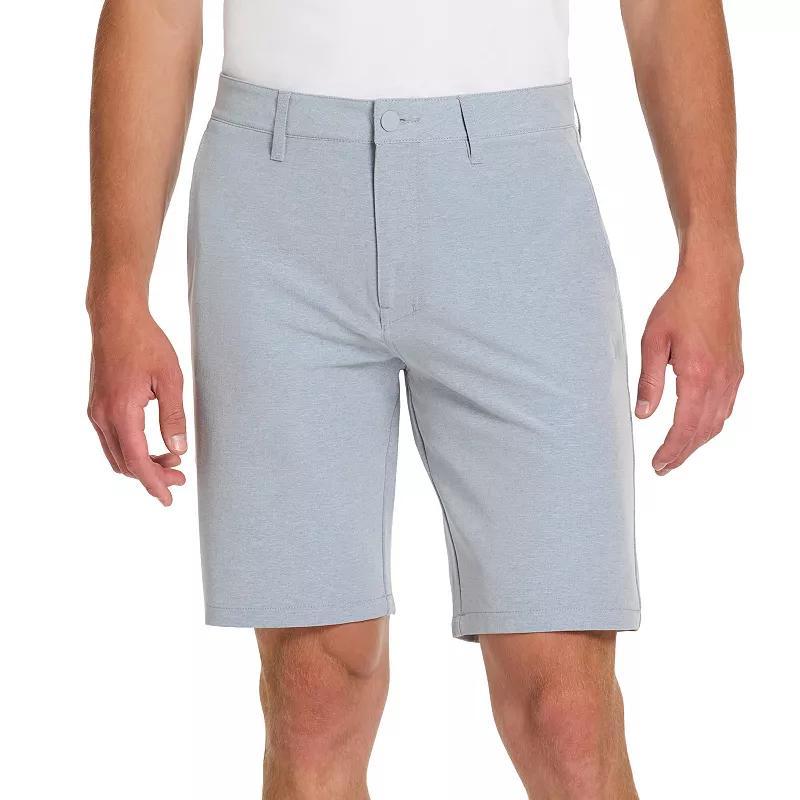 Mens Hurley 4-Way Stretch Walking Shorts Black Grey Product Image