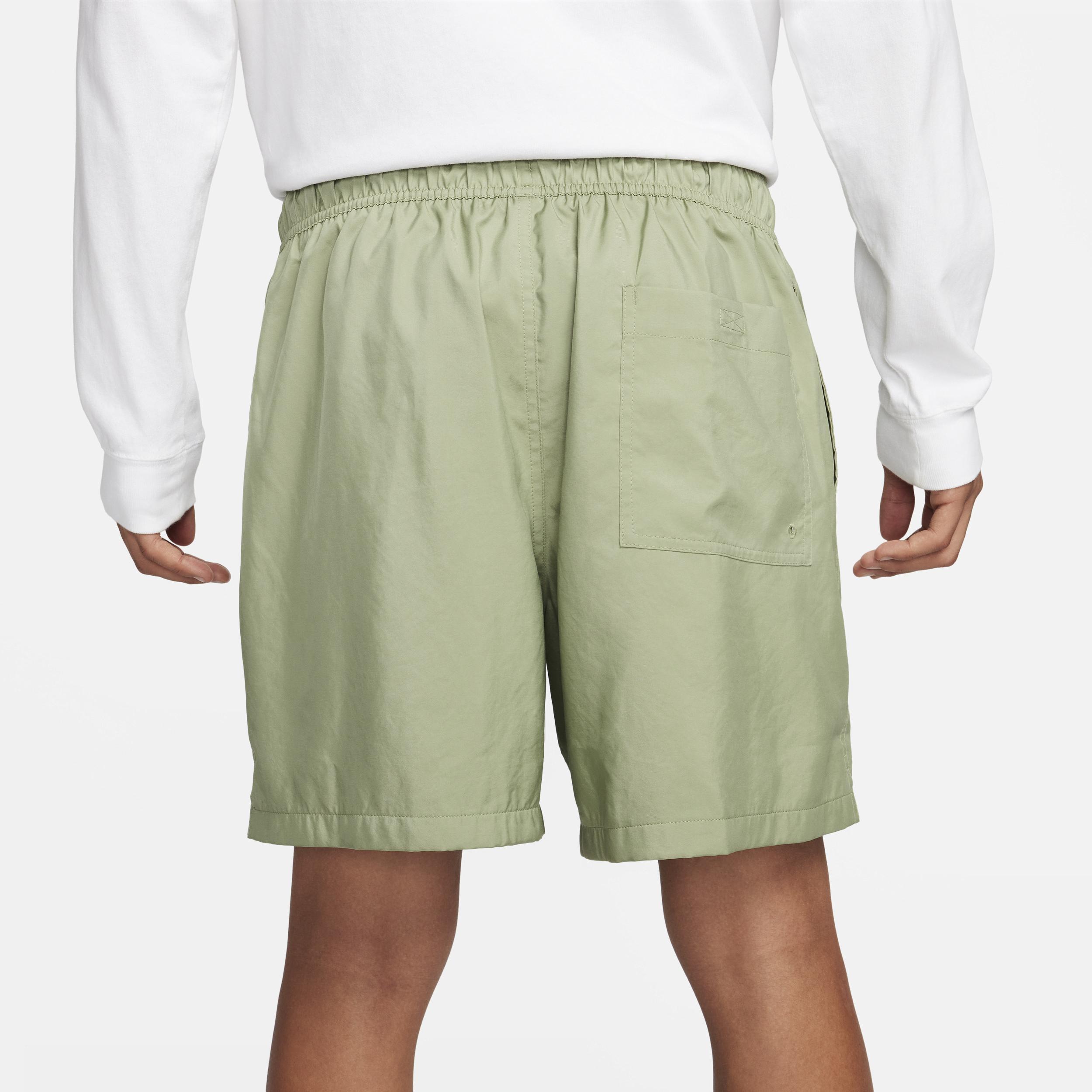 Nike Mens Nike Club Flow Shorts - Mens Fir/White Product Image