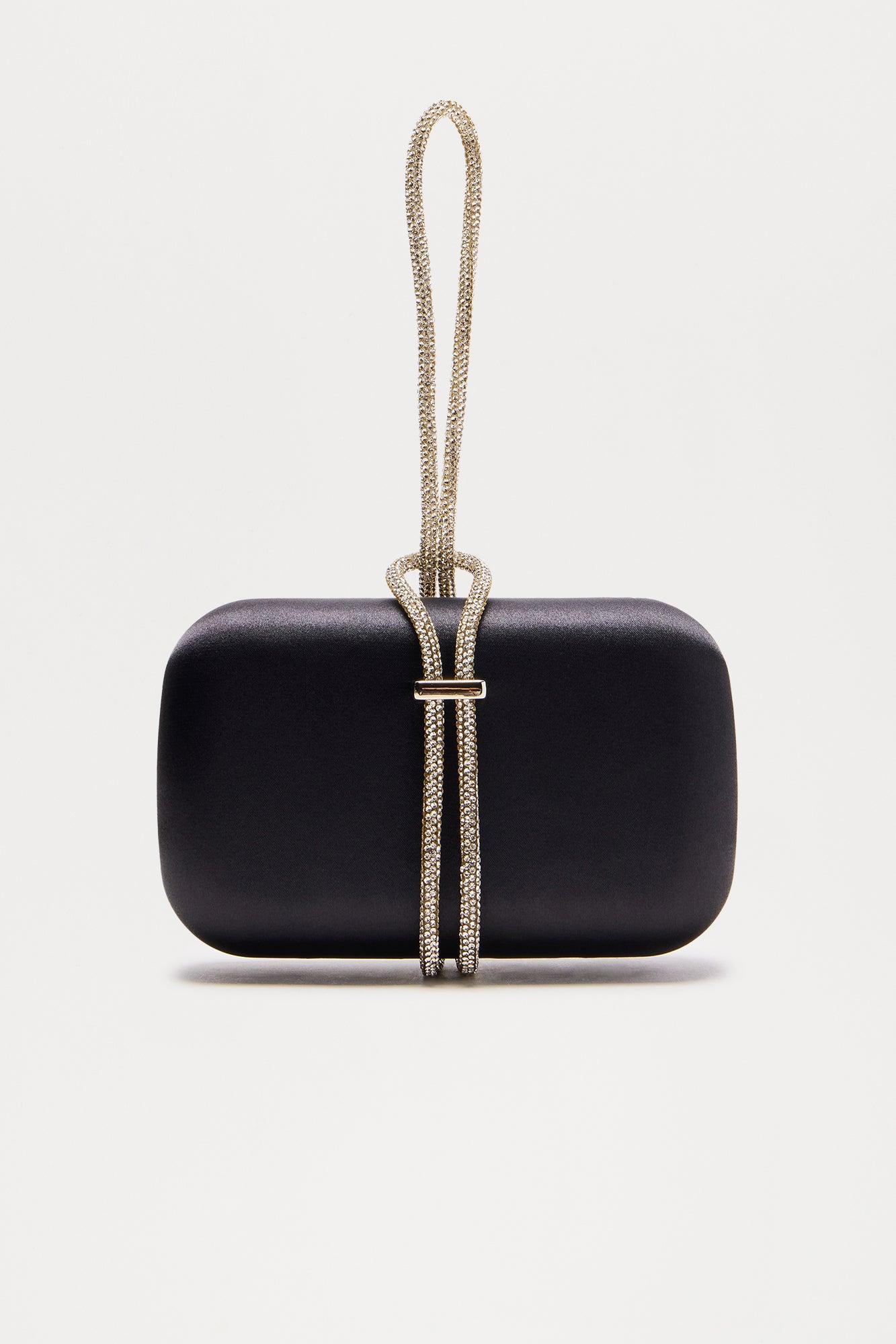 Midnight Gem Clutch - Black Product Image