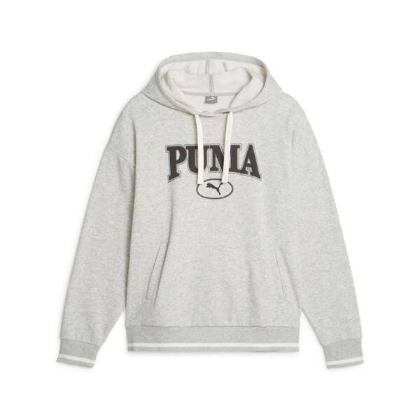 PUMA SQUAD Women's Hoodie in Light Grey Heather Product Image