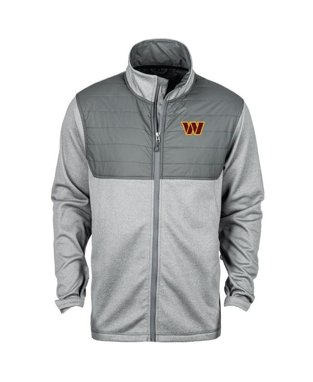 Mens Dunbrooke Heather Charcoal Washington Commanders Explorer Tech Full-Zip Jacket Product Image