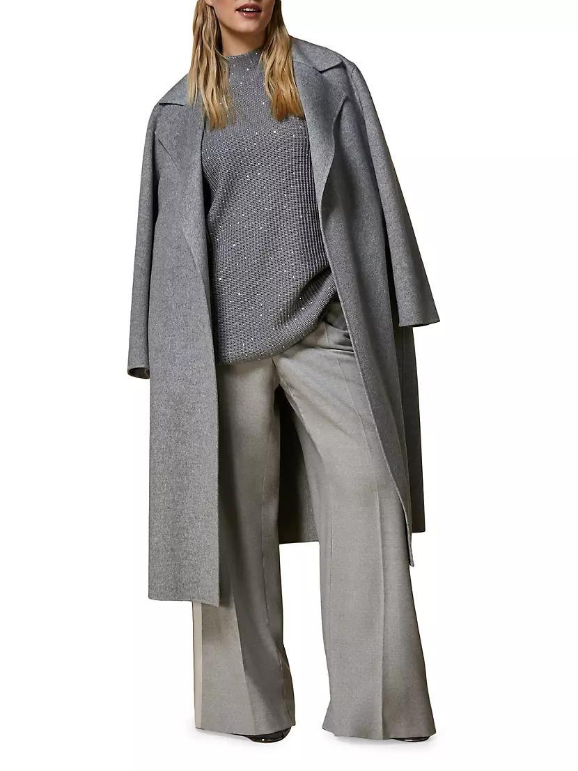 Terra Wool Belted Coat Product Image