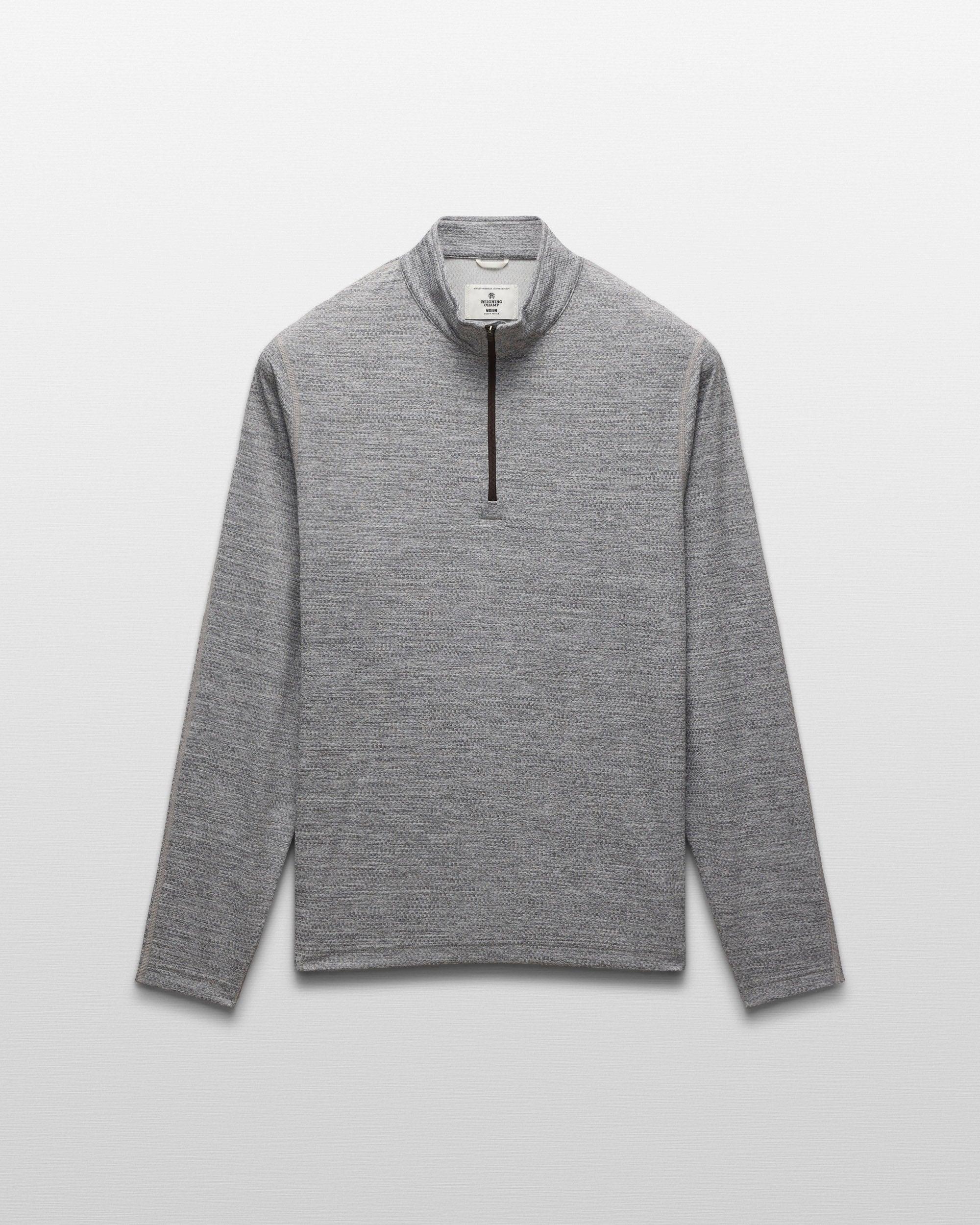 Solotex Mesh Tiebreak Quarter Zip Male Product Image