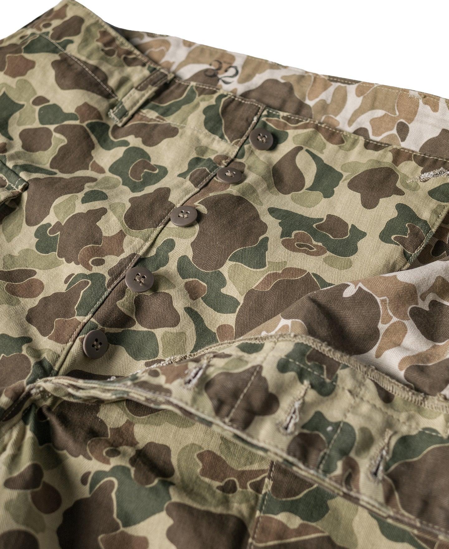 US Army M-43 Duck Hunter Camo Shorts Product Image