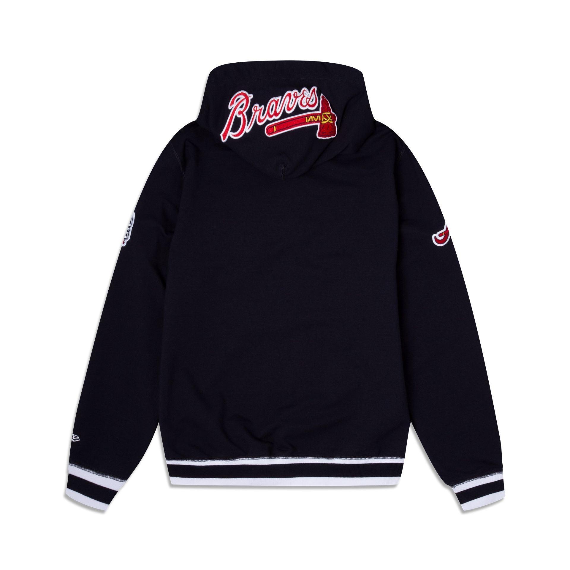 Atlanta Braves Logo Select Hoodie Male Product Image