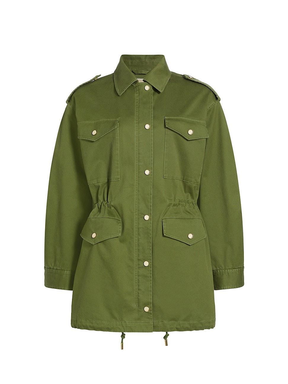 Womens Cotton Anorak Jacket Product Image