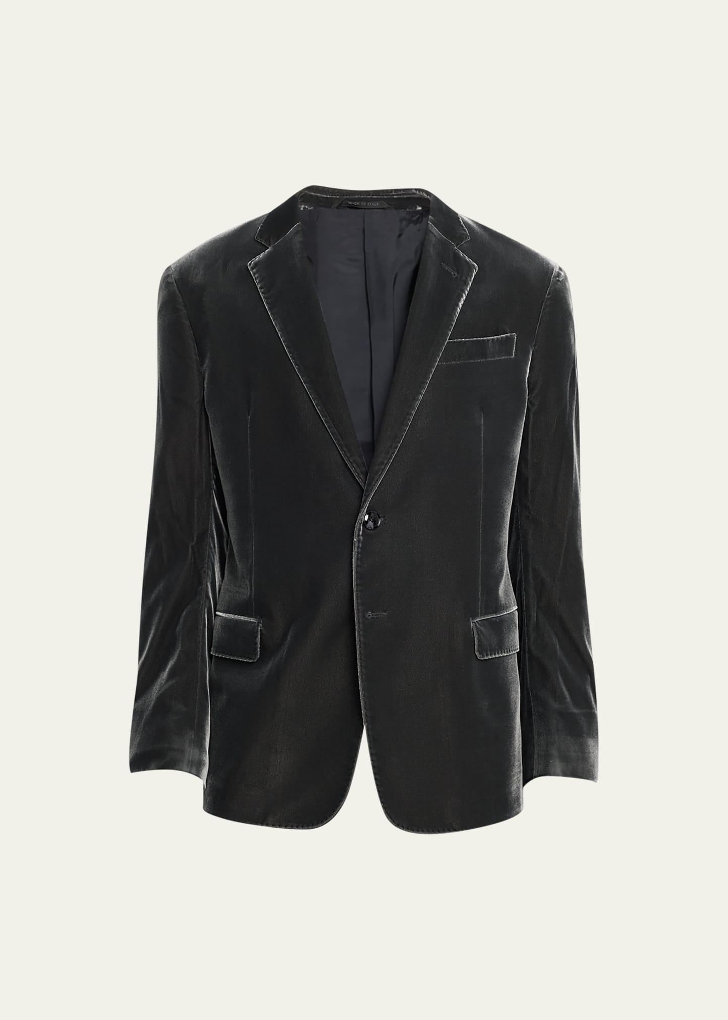 Mens Velvet Sport Coat Product Image