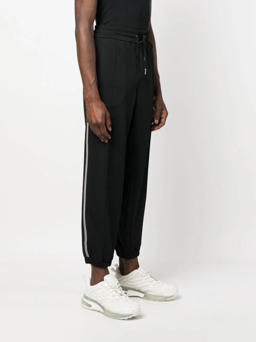 Side-stripe Track Pants In Black Product Image