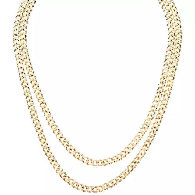 Juvell 18k Gold Plated Necklace, Womens, Two Tone Product Image