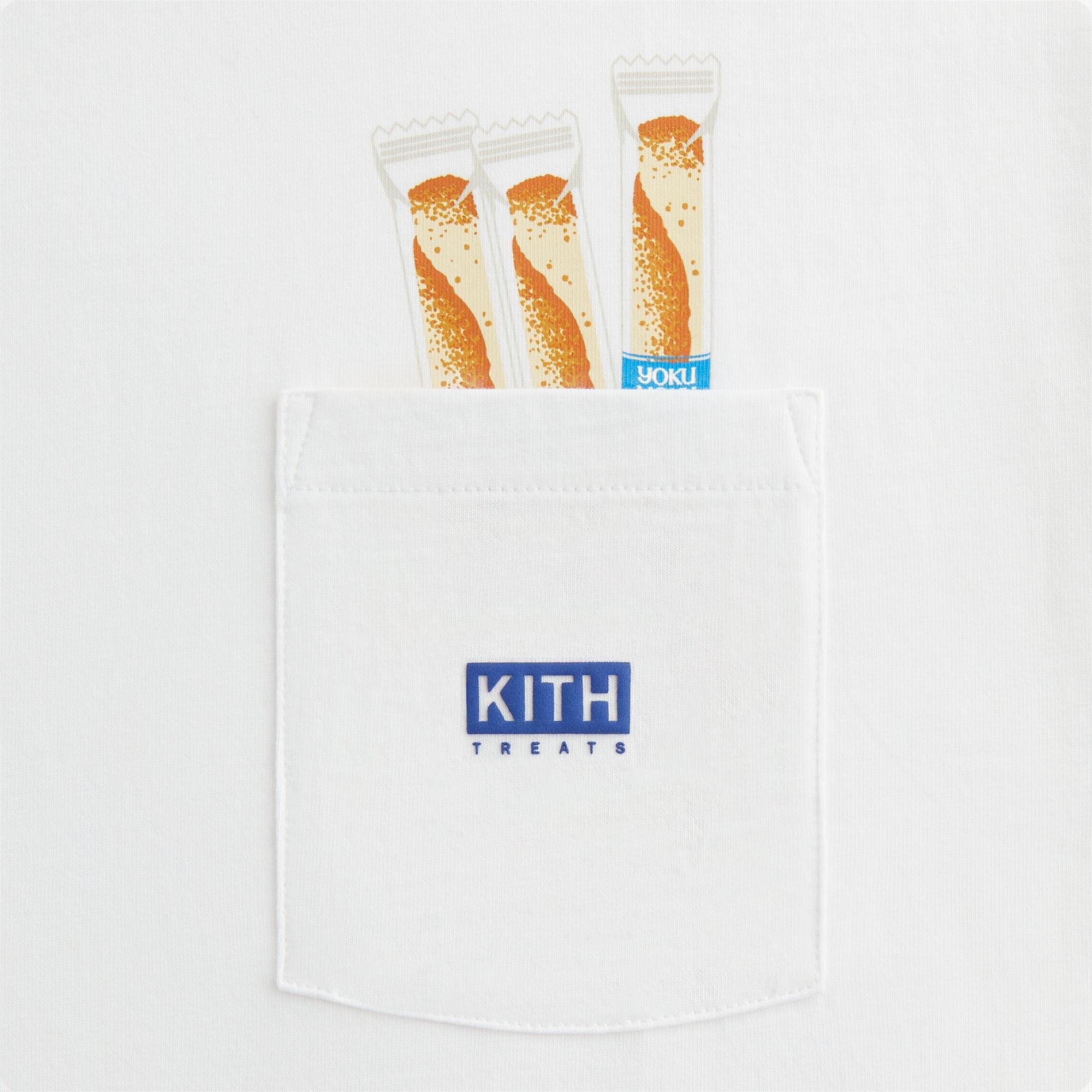 Kith Treats for YOKU MOKU Pocket Tee - White Male Product Image