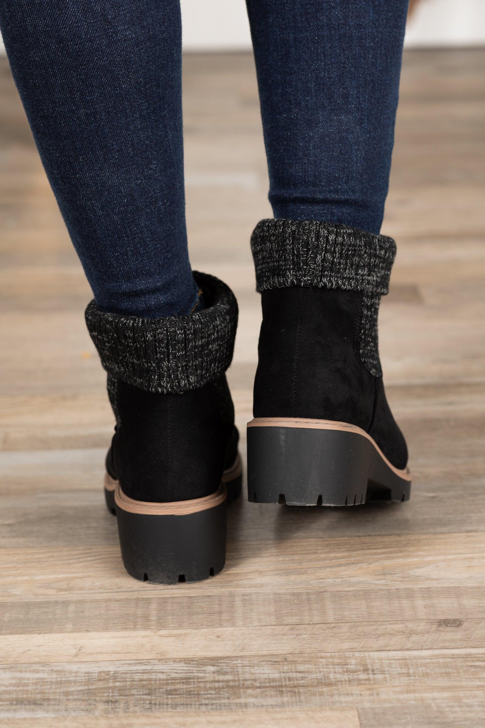 Suede Sock Bootie Product Image